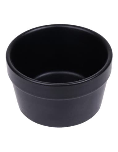Ramequins noirs Olympia Mediterranean 77mm (lot de 6)