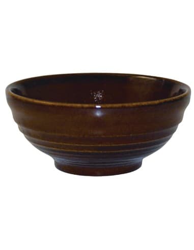 Bols à soupe Churchill Bit on the Side Brown 120mm (Lot de 12)