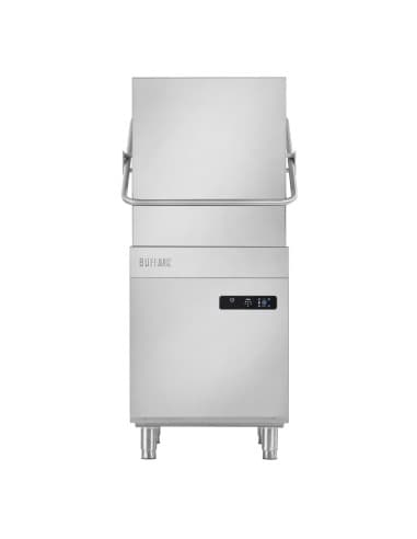 Lave-vaisselle numérique à capot Buffalo avec pompe de vidange 9,7 kW triphasé