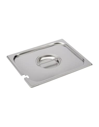 Couvercle inox avec encoche GN 1/2 Gastro M