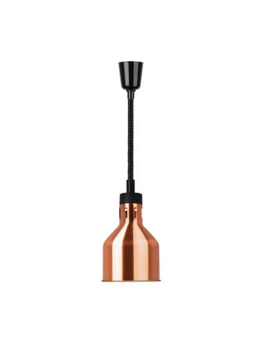 Lampe chauffante rétractable Buffalo finition cuivre