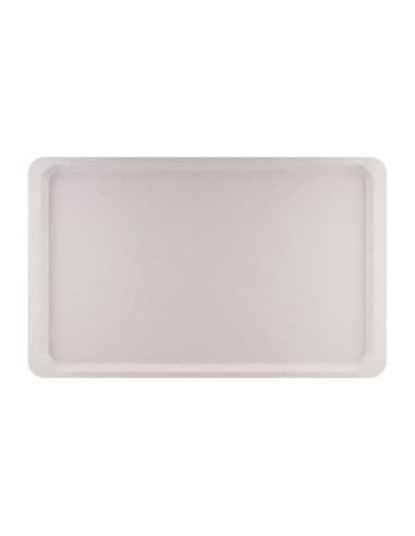Plateau de service en polyester Roltex GN1/1 530x325mm gris moucheté