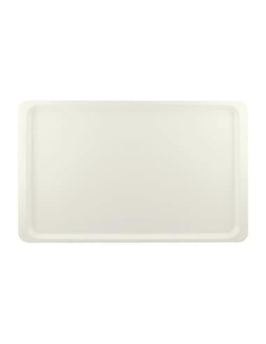 Plateau de service en polyester Roltex GN1/1 530x325mm blanc perle