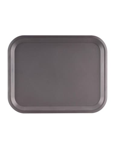Plateau Roltex Nordic 430x330mm gris foncé