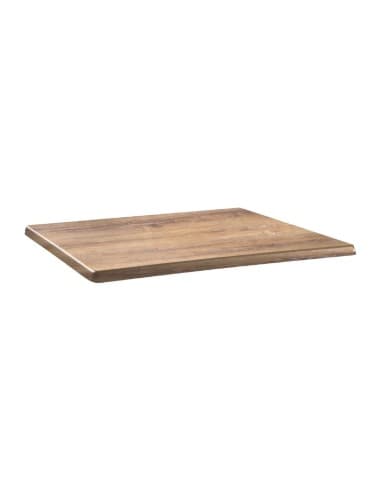 Plateau de table rectangulaire Topalit Classic Line 110x70cm atacama cherry