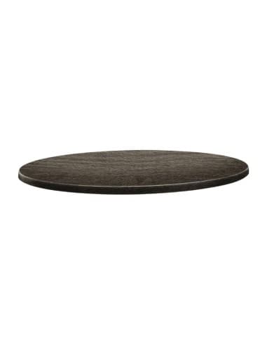 Plateau de table rond Topalit Classic Line 70cm timber