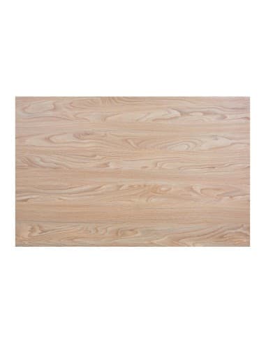 Plateau de table rectangulaire pré-percé Bolero naturel antique 700mm