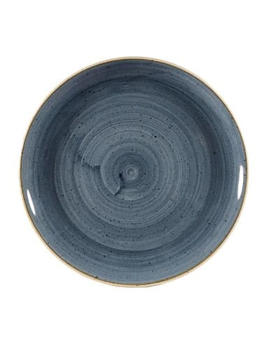 Assiettes rondes Churchill Stonecast Blueberry 288mm (Lot de 12)