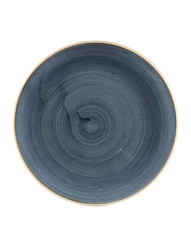 Assiettes rondes Churchill Stonecast Blueberry 260mm (Lot de 12)