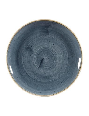 Assiettes rondes Churchill Stonecast Blueberry 217mm (Lot de 12)