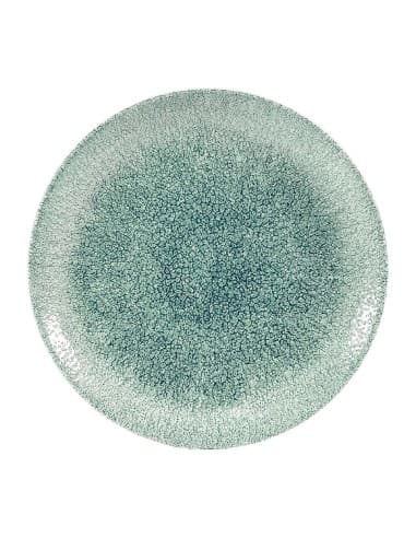 Assiettes coupe ronde Churchill Studio Prints Raku Jade Green 182mm (Lot de 12)
