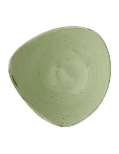 Bols triangulaires Churhill Stonecast Sage Green 185mm (Lot de 12)