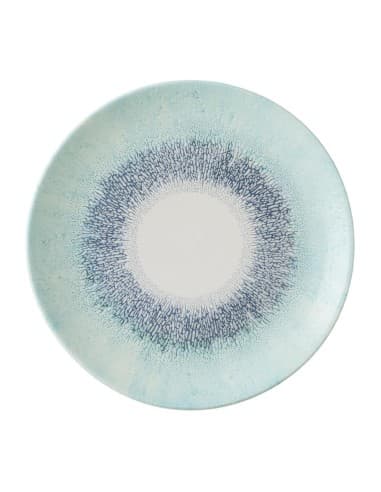 Assiettes rondes Churchill Studio Prints Fusion Blue 260mm (Lot de 12)