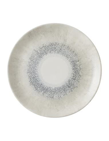 Assiettes rondes Churchill Studio Prints Fusion Grey 288mm (Lot de 12)