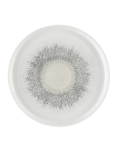 Assiettes avec rebord Churchill Studio Prints Fusion Agate Grey 210mm (Lot de 6)