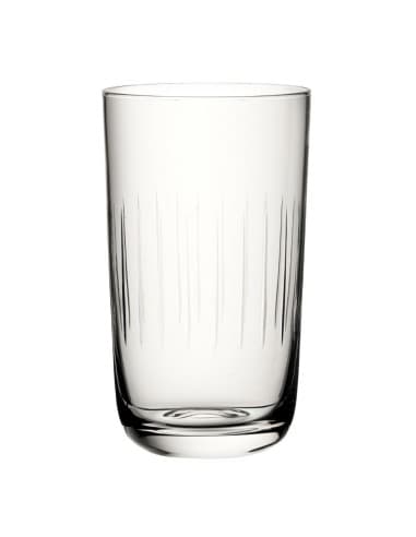Verres hauts rainurés nid d'abeille Raffles Utopia 420ml (lot de 6)