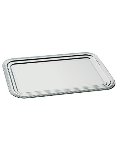 Plateau traiteur semi-jetable chromé APS GN 1/1