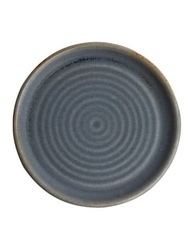 Assiettes plates granit bleu Olympia Canvas 180mm (lot de 6)