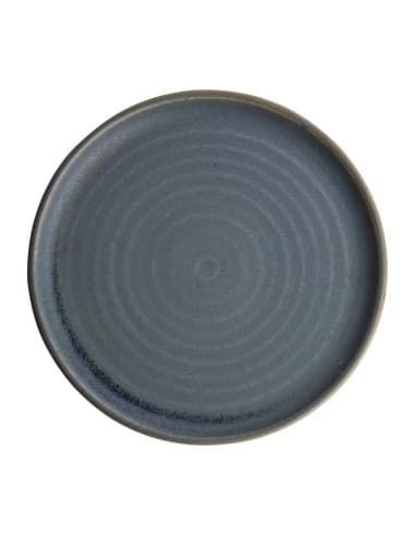 Assiettes plates granit bleu Olympia Canvas 265mm (lot de 6)