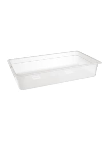 Bac en polypropylène GN 1/1 sans couvercle Nisbets Essentials 100mm