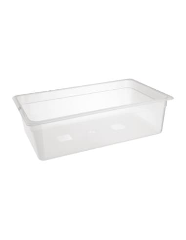 Bac en polypropylène GN 1/1 sans couvercle Nisbets Essentials 150mm