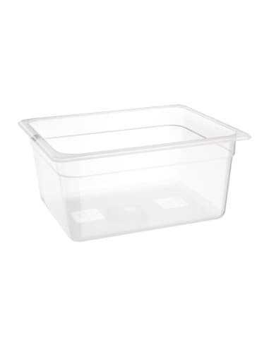Bac en polypropylène GN 1/2 sans couvercle Nisbets Essentials 150mm
