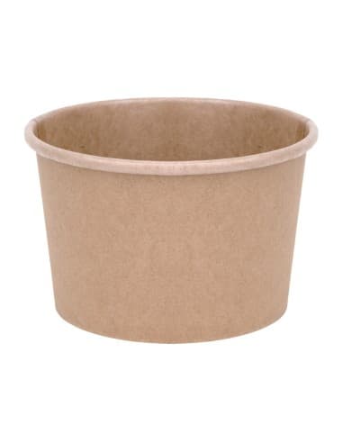 Pots à soupe compostables en PLA Fiesta Compostable 98 mm 230ml (lot de 500)