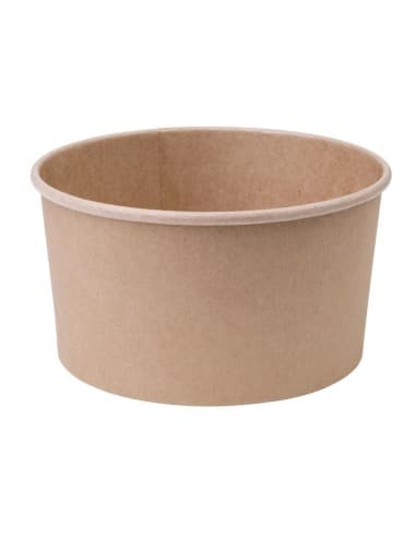 Bols salade kraft ronds Fiesta Compostable 1 L (lot de 300)