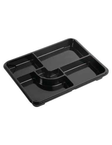 Plateaux repas recyclables Bento Faerch 263 x 201 mm (lot de 90)