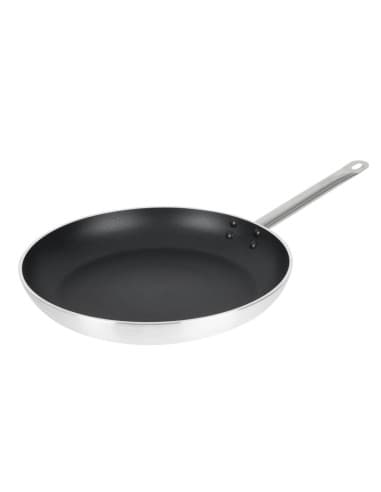 Poêle antiadhésive induction en aluminium et téflon Vogue 400mm