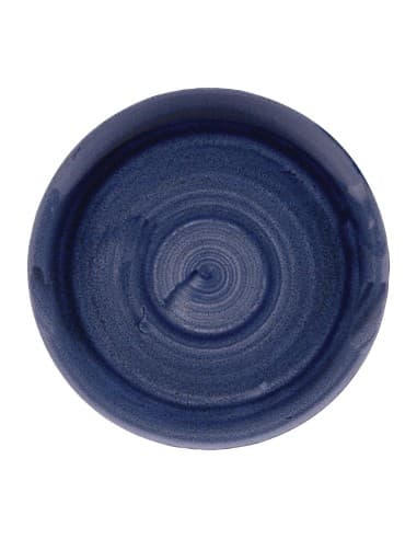 Assiettes rondes Churchill Stonecast Patina Cobalt 288mm (Lot de 12)