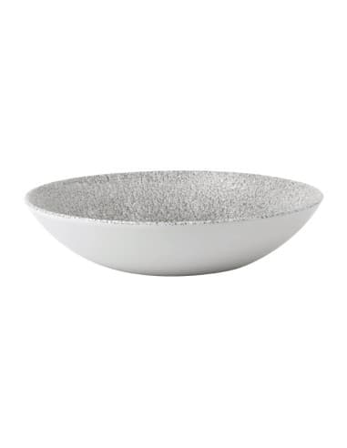 Assiettes coupes rondes Churchill Raku Evolve Jasper Grey 182mm (lot de 12)
