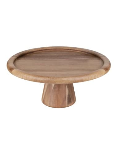 Présentoir à gâteau en acacia Olympia 305(Ø) x 127(H)mm