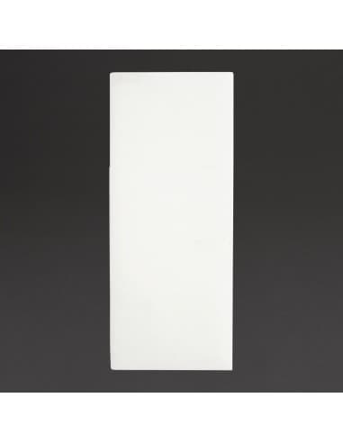 Serviettes pochettes Airlaid Fiesta Recyclable Premium Tablin blanches 48x40cm (lot de 400)