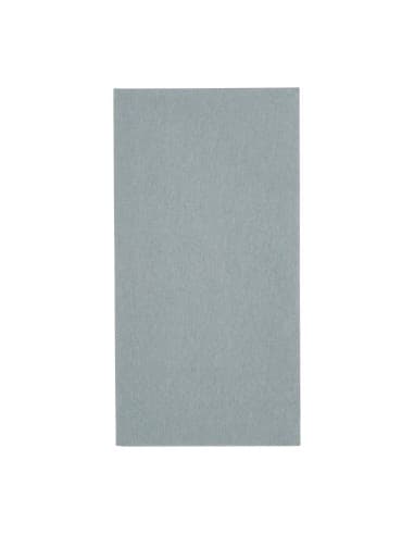 Serviettes dîner 2 plis format 1/8 Fiesta Recyclable 400mm grises (lot de 2000)