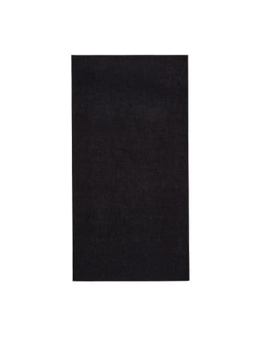 Serviettes diner 3 plis Fiesta Recyclable noires 40x40cm pliage 1/8 (Lot de 1000)