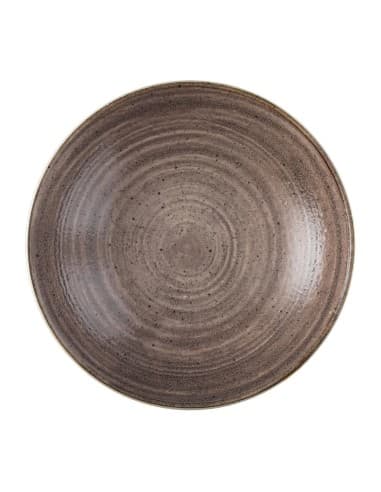Bols Churchill Stonecast Raw Brown 184mm (Lot de 12)
