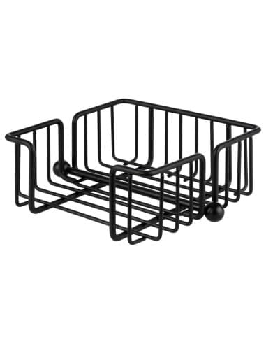 Porte-serviettes APS Urban noir 190 x 190 x 75 mm