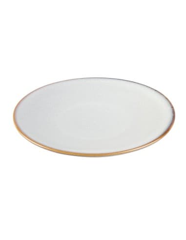 Assiettes Plates Olympia Drift Gris Uni 230mm (lot de 6)