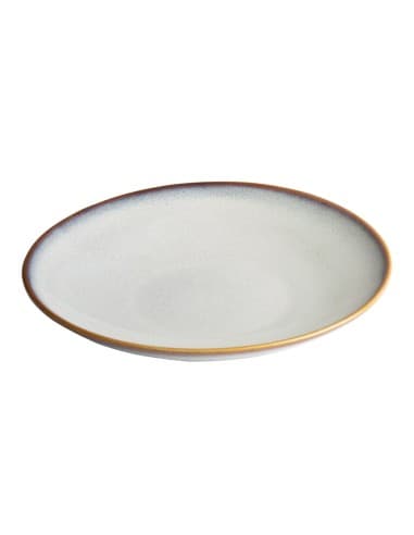 Assiettes Creuses Olympia Drift Gris Uni 260mm (lot de 4)