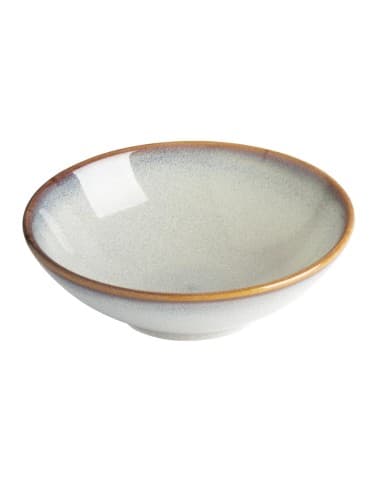 Bols évasés Olympia Drift gris uni 155mm (lot de 6)