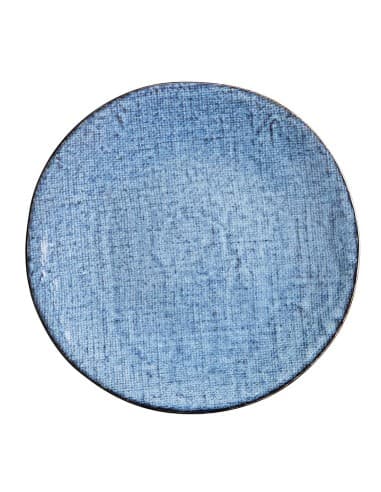 Assiettes plates Olympia Denim Blue 285mm (lot de 4)