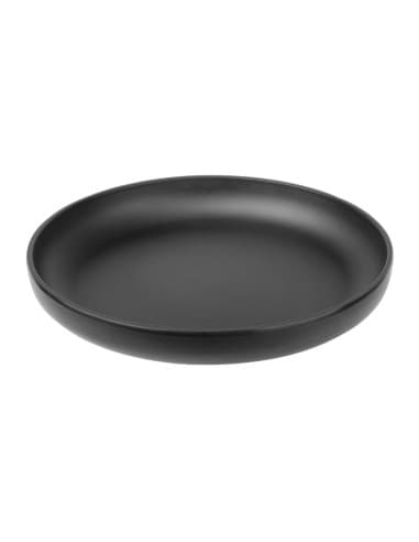 Assiettes coupes en mélamine Fusion Kristallon Olympia 230 x 35mm (lot de 6)