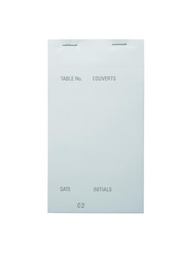 Grands carnets de commande autocopiants (lot de 50)