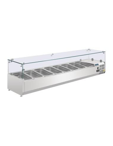 Saladette réfrigérée Polar Série G 8x GN1/4
