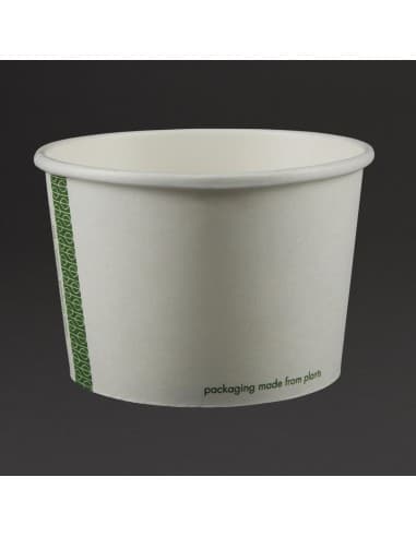 Bols Ă soupe / glace compostables Vegware 455ml (lot de 500)