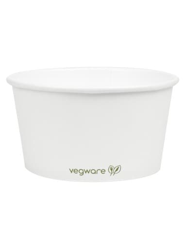 Bols Ă soupe / glace compostables Vegware 350ml (lot de 500)