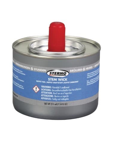 Combustible liquide Superwick 6 heures Sterno (lot de 12)