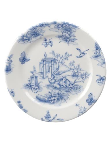 Assiettes plates Churchill Toile Prague 170mm (Lot de 6)