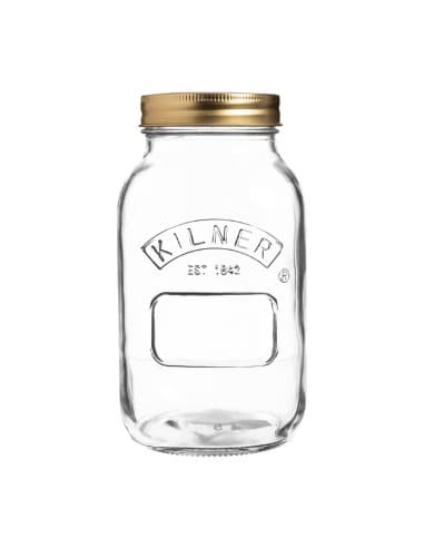 Bocal à conserves couvercle vis Kilner 1L